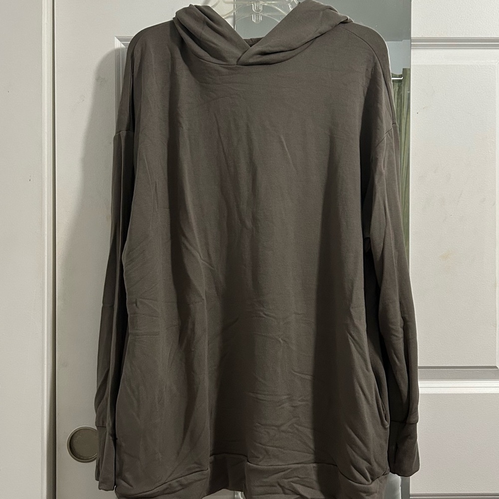 Stone Brown Offline By Aerie Hoodie